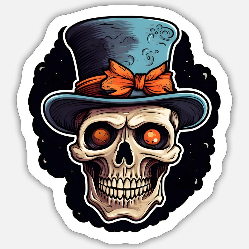 Halloween Sticker taille S (10 x 10 cm)