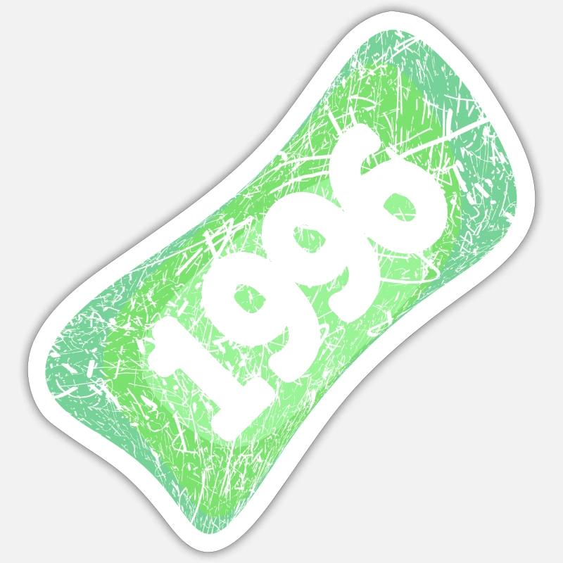 Scratch 1996 - Sticker size S (10 x 10 cm) - white matte
