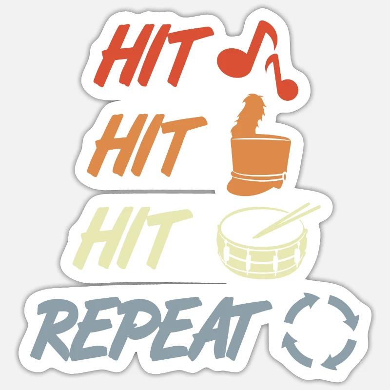 Sticker taille S (10 x 10 cm) - 