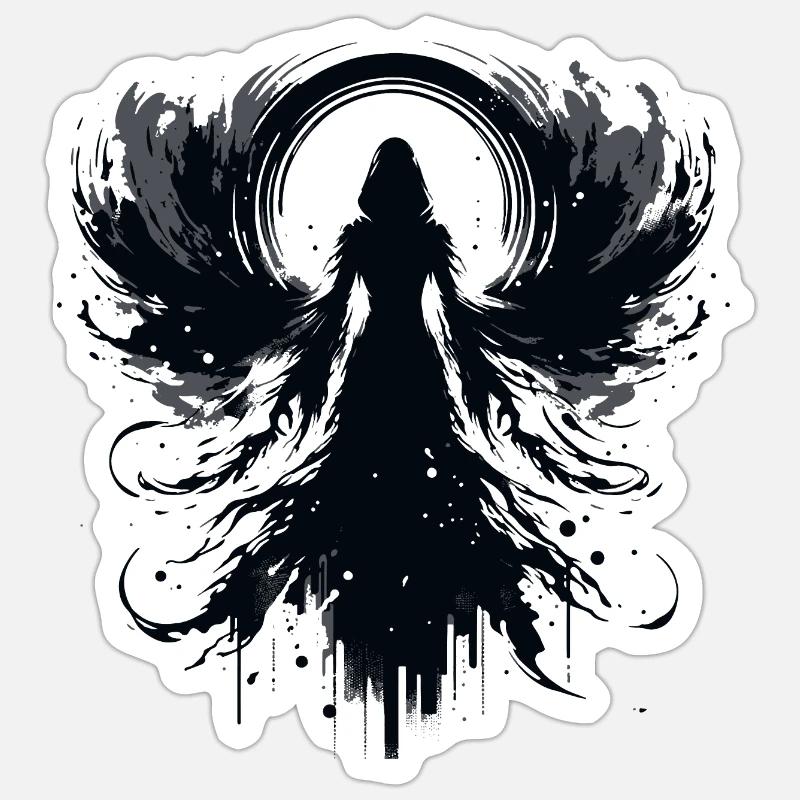 Dementoring - Sticker Größe S (10 x 10 cm) - Mattweiß
