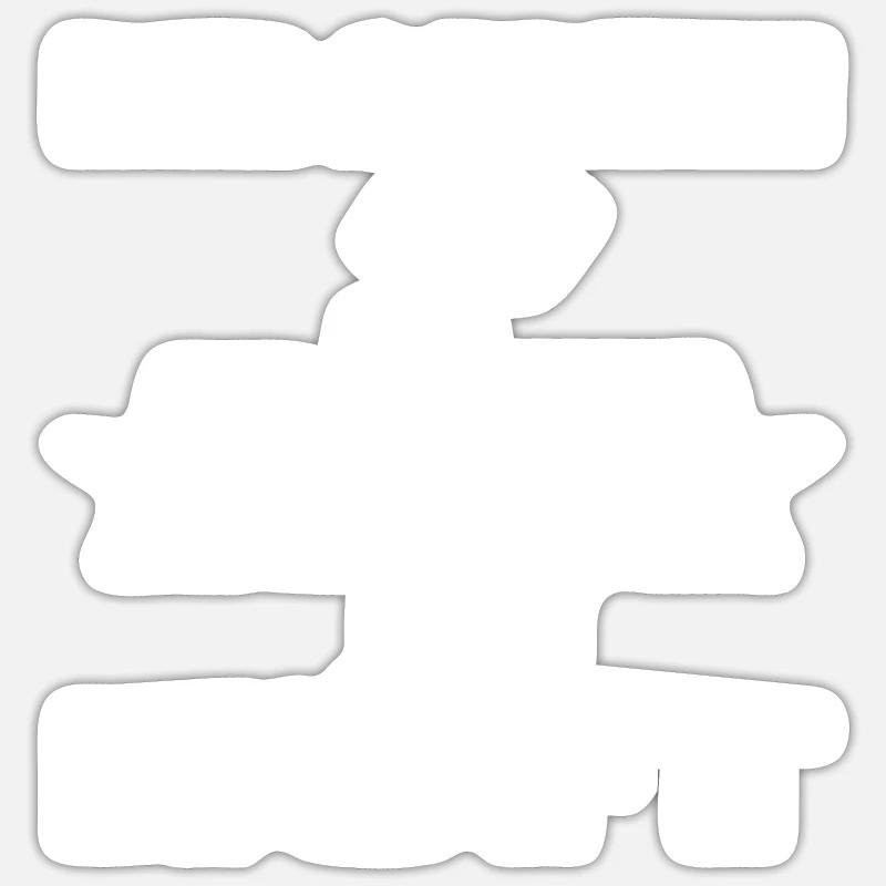 Garten Sticker Größe S (10 x 10 cm)