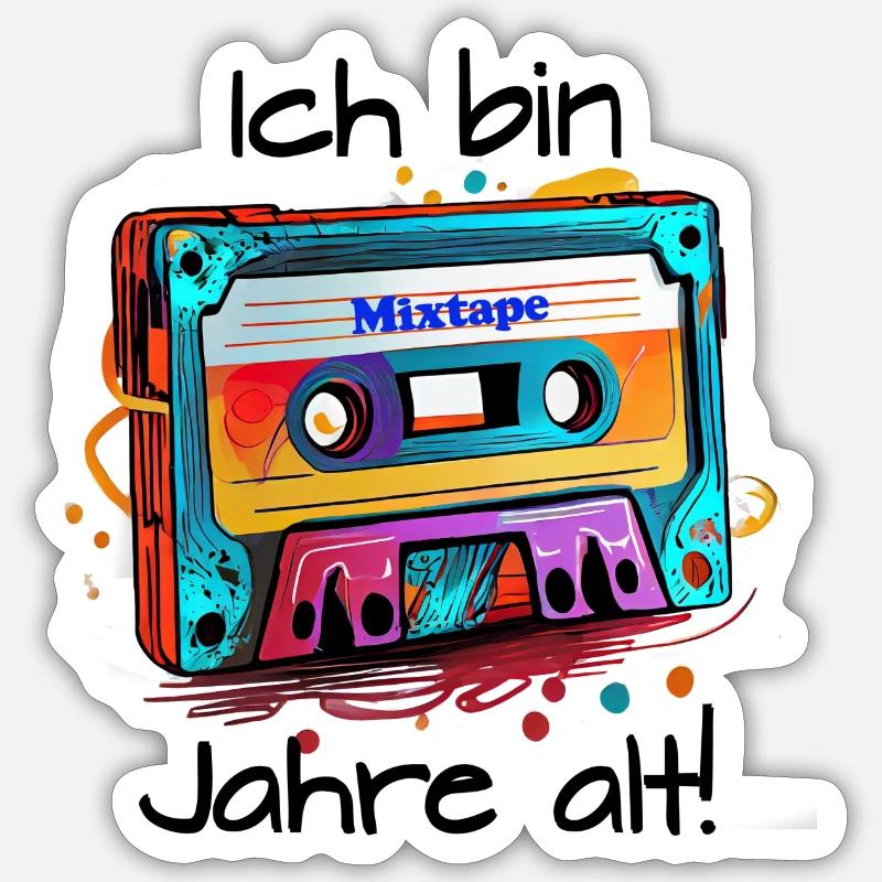 Sticker Größe S (10 x 10 cm) - 