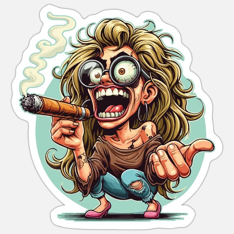 Sticker Größe S (10 x 10 cm) - 