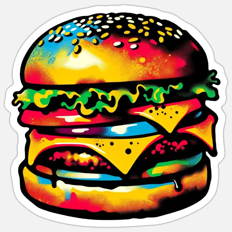 Sticker taille S (10 x 10 cm) - 
