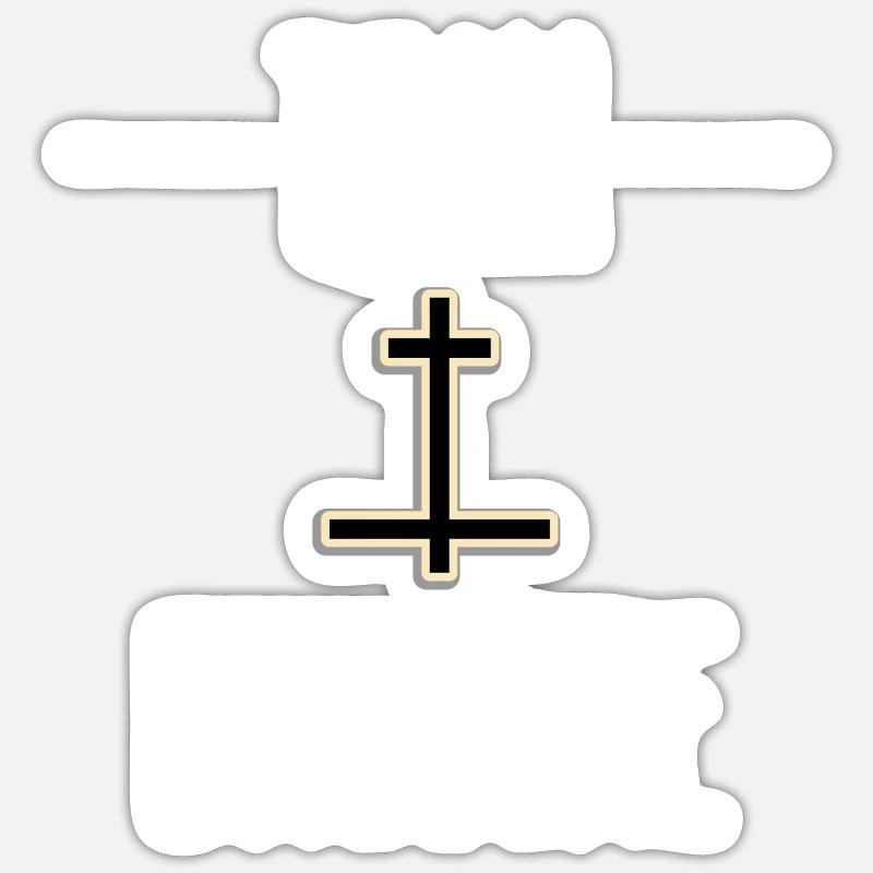team lorraine - Sticker taille S (10 x 10 cm) - blanc mat