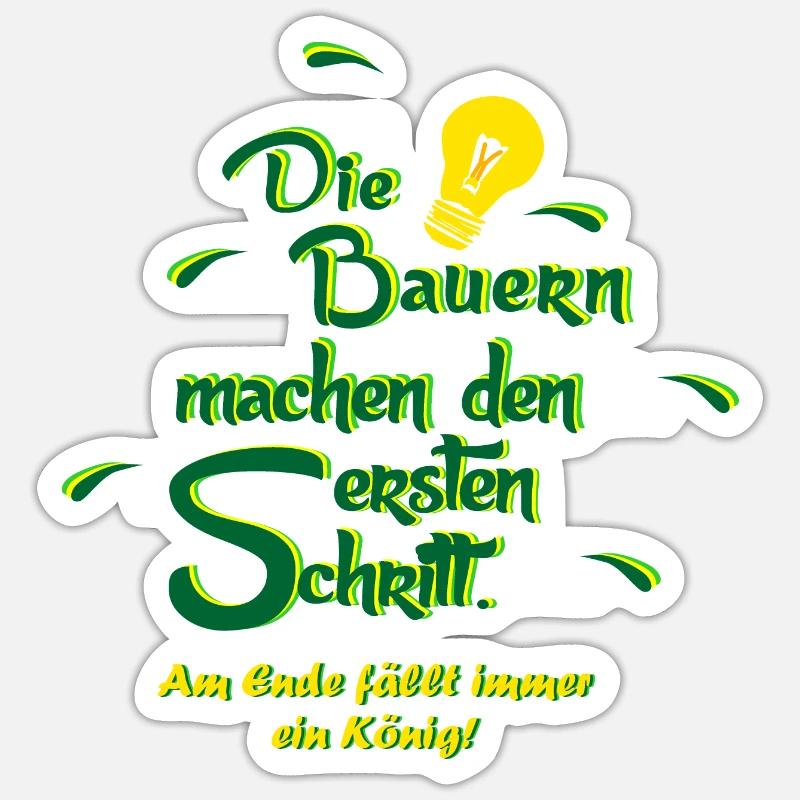 Sticker taille S (10 x 10 cm) -