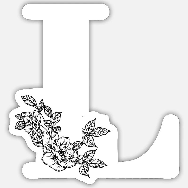 Point (L) - Sticker size S (10 x 10 cm) - white matte