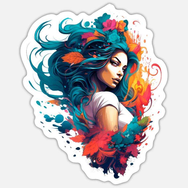 Sticker Größe S (10 x 10 cm) - 