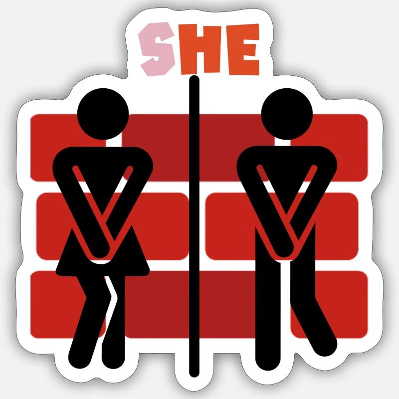 Sticker size S (10 x 10 cm) - 