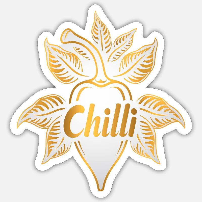 be Chilli Sticker size S (10 x 10 cm)