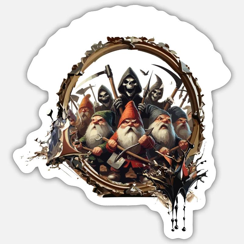 Sticker Größe S (10 x 10 cm) - 