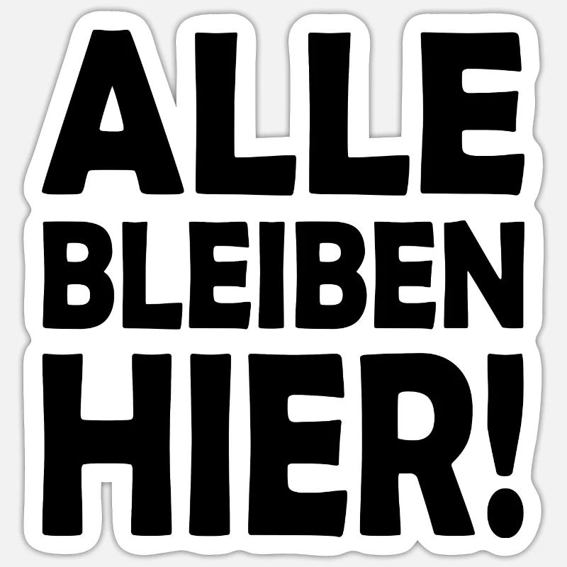 Sticker Größe S (10 x 10 cm) - 