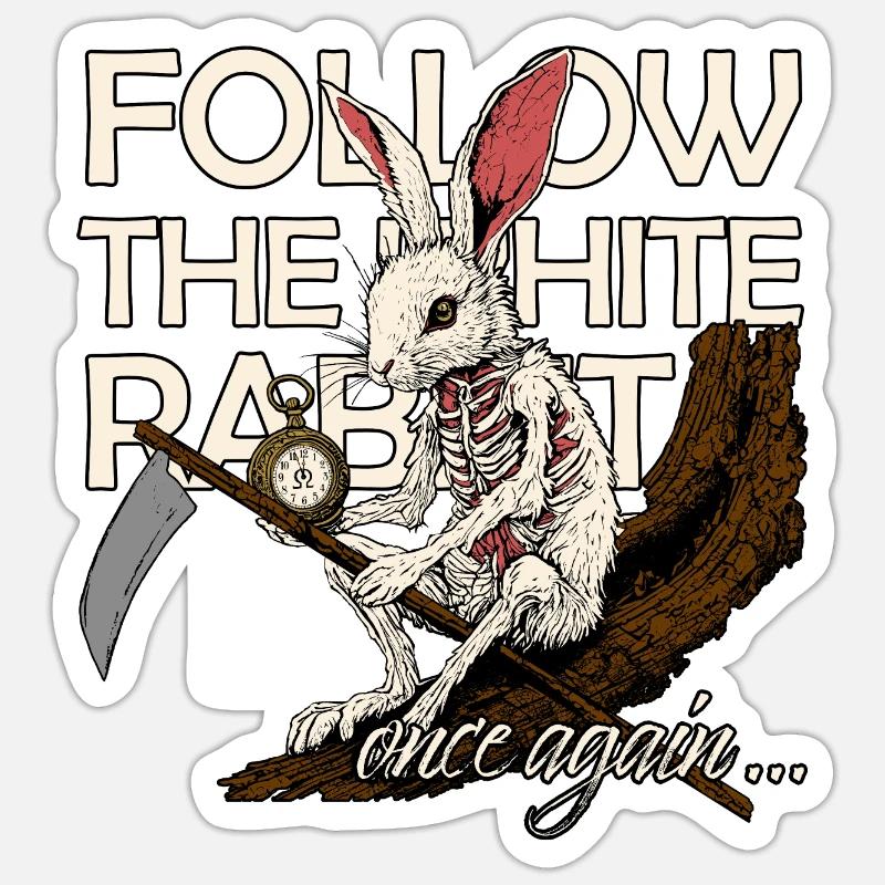 Once Again Sticker size S (10 x 10 cm)