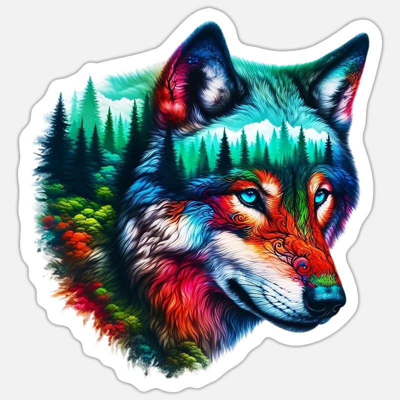 Sticker taille S (10 x 10 cm) -