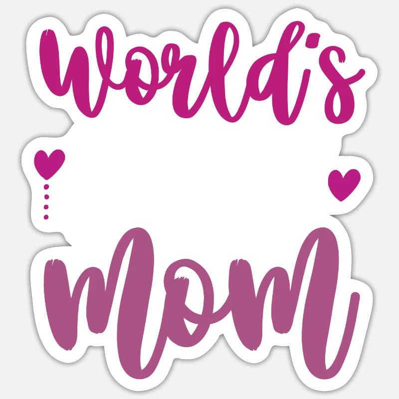 Die beste Mutter der Welt Sticker Größe S (10 x 10 cm)