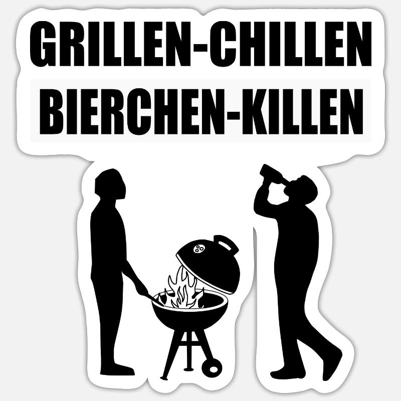 Sticker Größe S (10 x 10 cm) - 