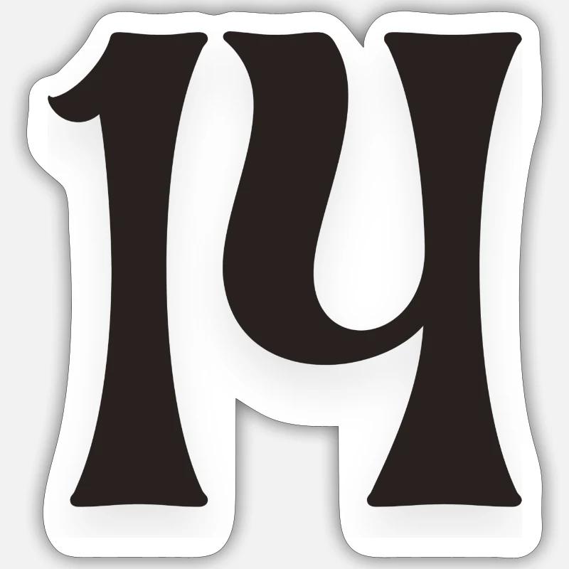 Sticker Größe S (10 x 10 cm) - 