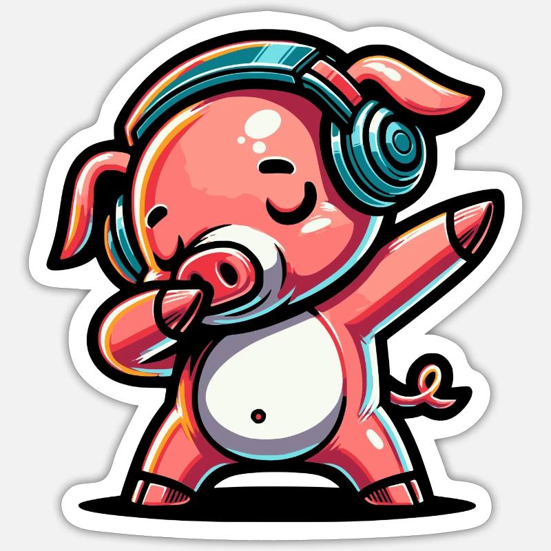Sticker taille S (10 x 10 cm) - 