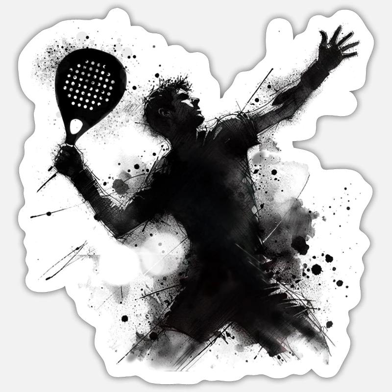 Padel Sticker size S (10 x 10 cm)