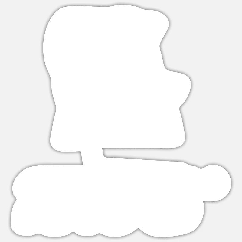 Sticker Größe S (10 x 10 cm) - 