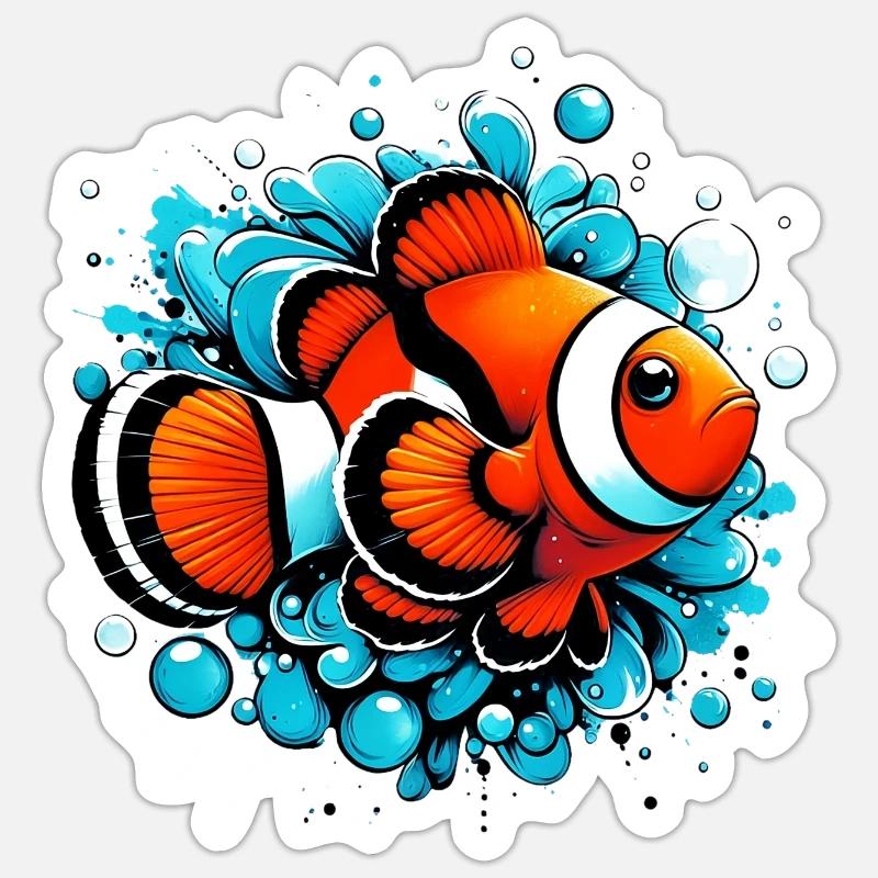 Sticker taille S (10 x 10 cm) - 