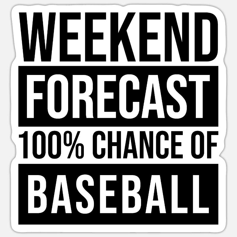 Base-ball Sticker taille S (10 x 10 cm)