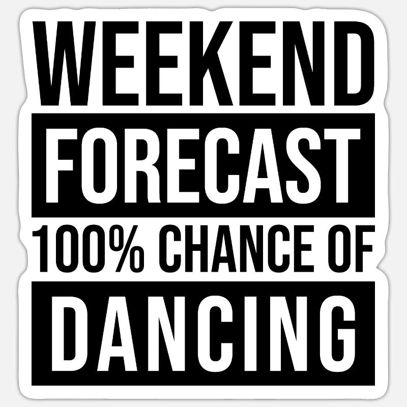 Dancer Sticker size S (10 x 10 cm)