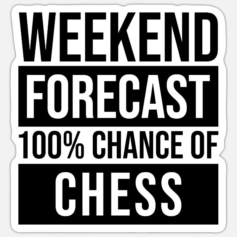 Chess Sticker size S (10 x 10 cm)