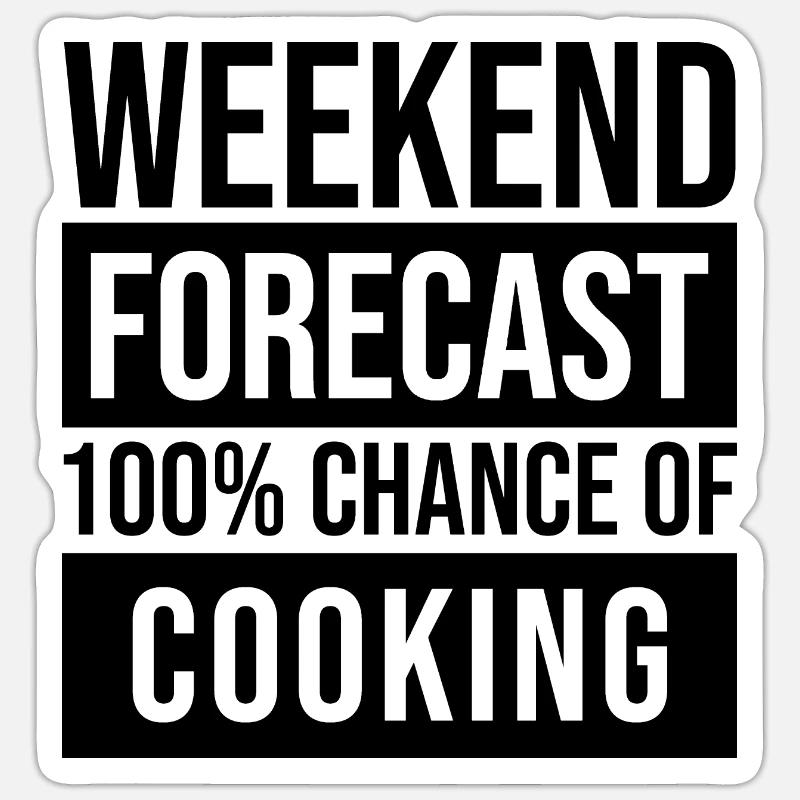 capocuoco Sticker formato S (10 x 10 cm)