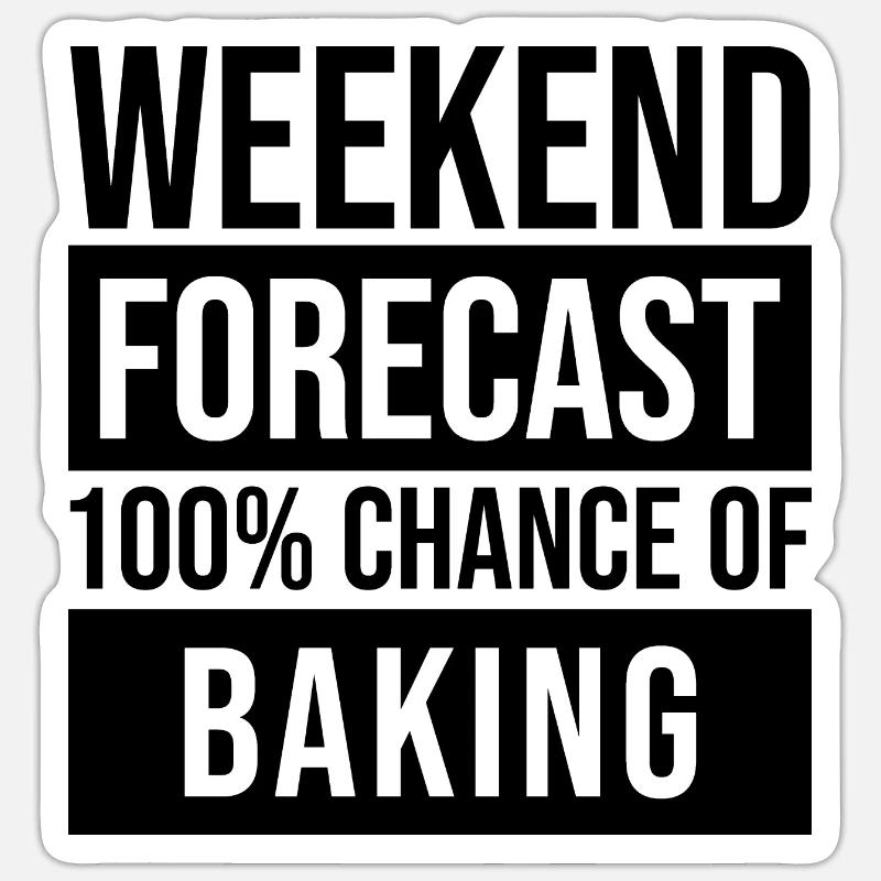 Bakery - Sticker size S (10 x 10 cm) - white matte