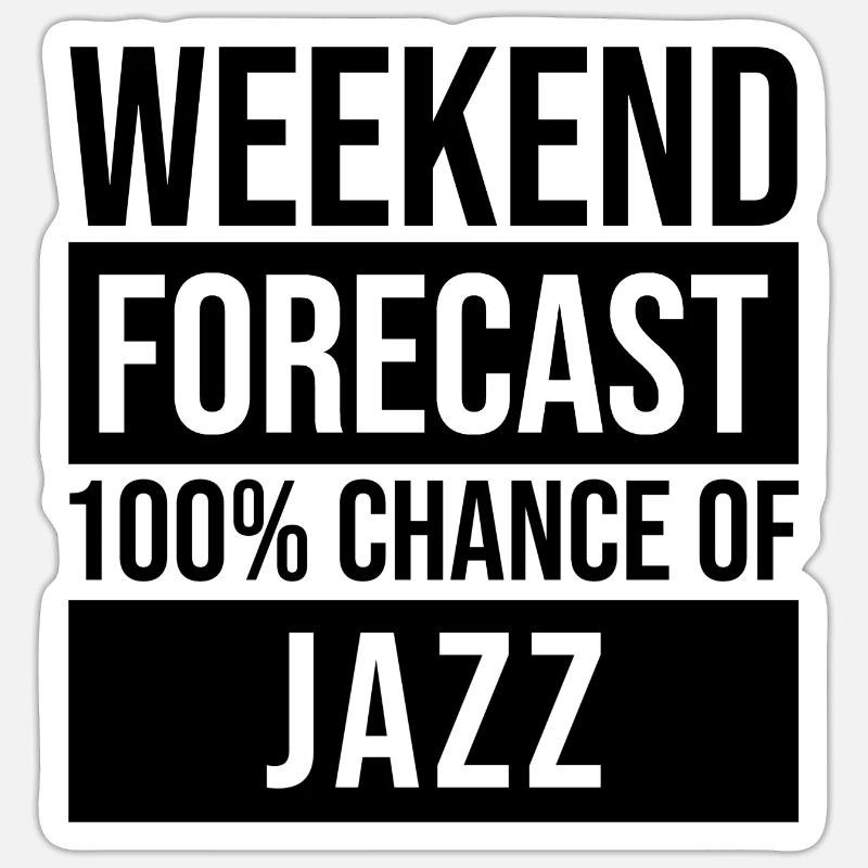 Jazz Sticker size S (10 x 10 cm)