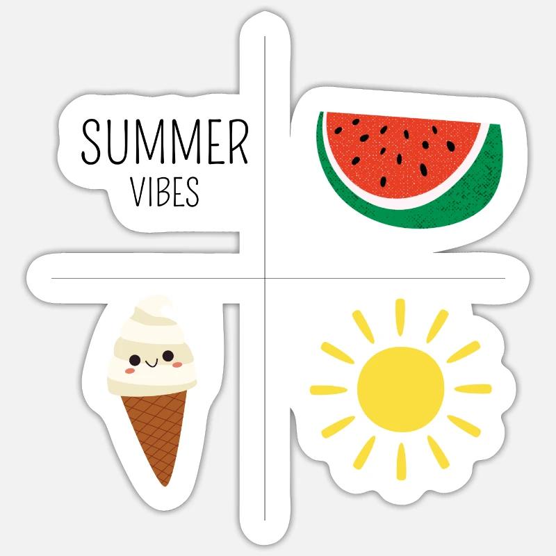Sticker Größe S (10 x 10 cm) - 