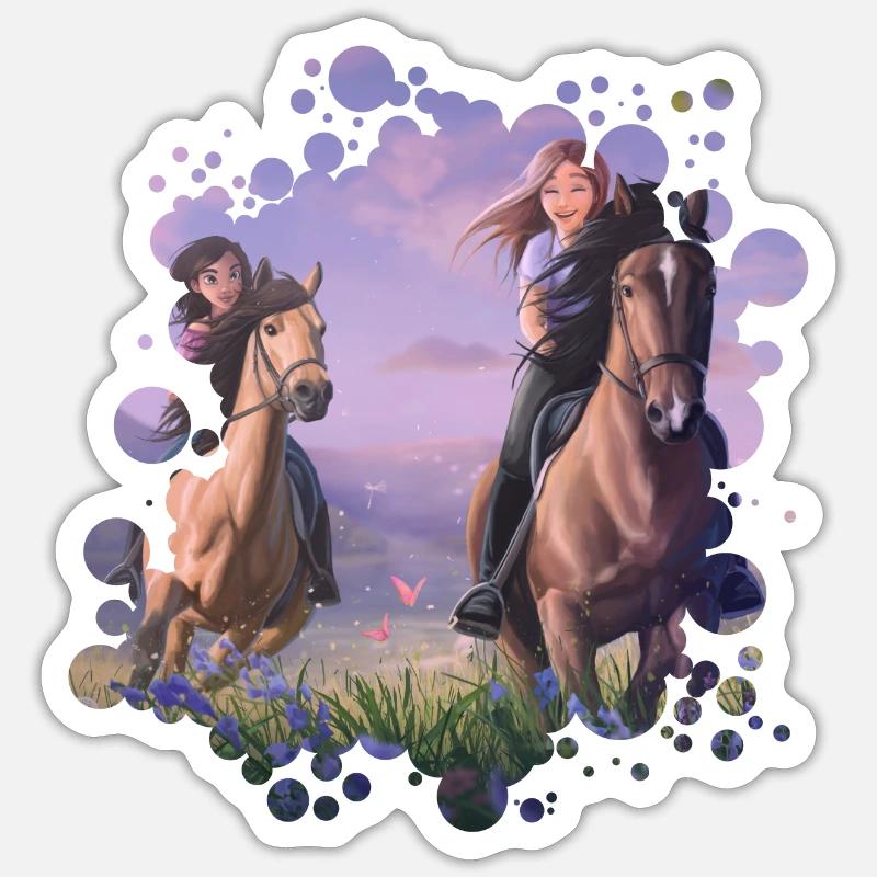 Amitié Sticker taille S (10 x 10 cm)