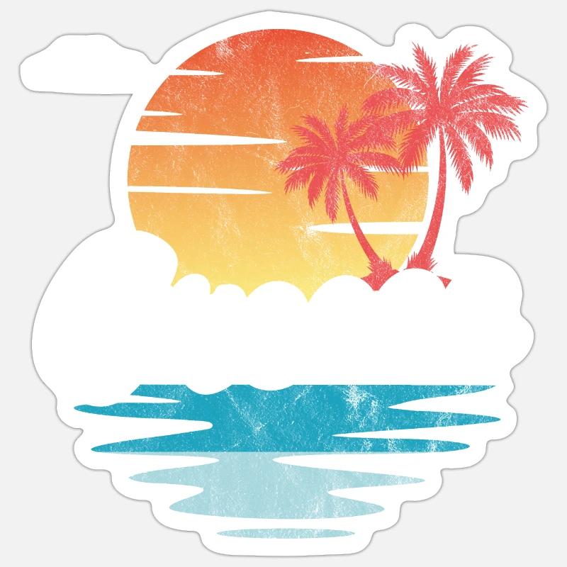 Grèce Sticker taille S (10 x 10 cm)