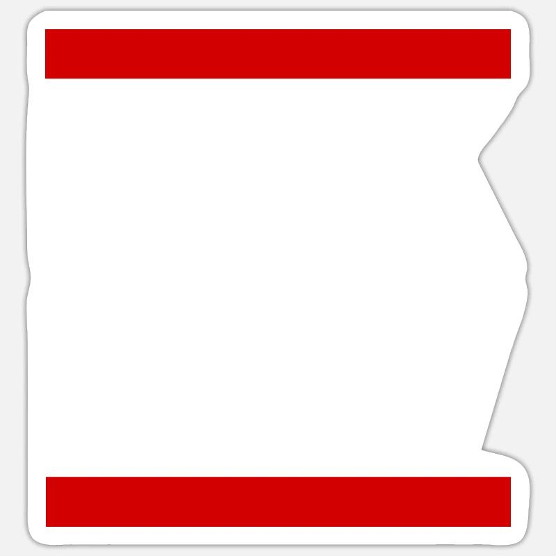 Fck pvv - Sticker size S (10 x 10 cm) - white matte