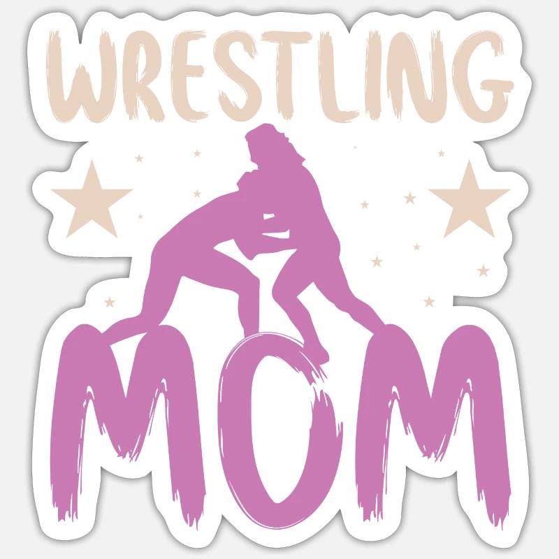 Ringen - Sticker Größe S (10 x 10 cm) - Mattweiß