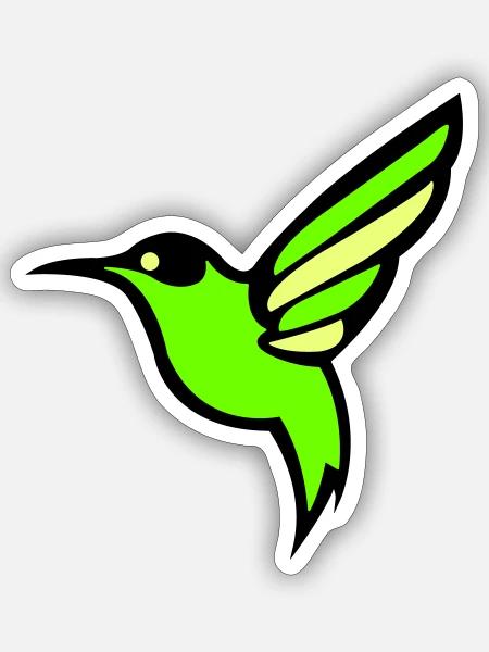 - Sticker Größe S (10 x 10 cm) - Mattweiß