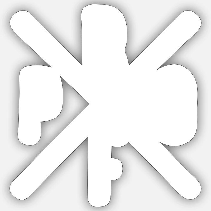 Sticker size S (10 x 10 cm) - 