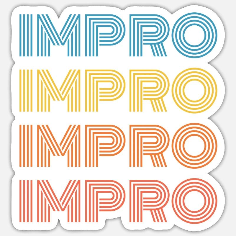 Sticker Größe S (10 x 10 cm) - 