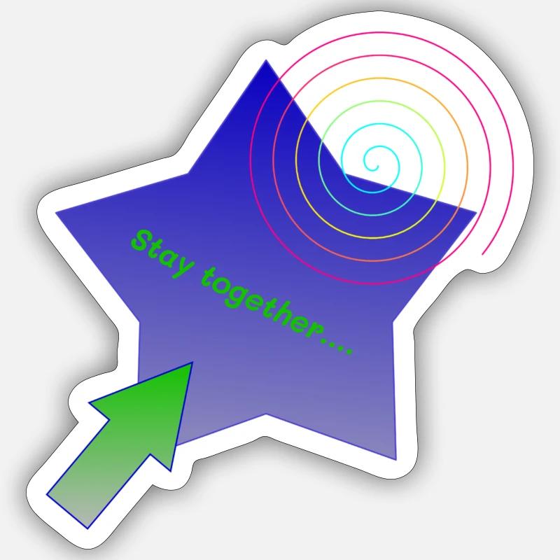 Sticker Größe S (10 x 10 cm) - 