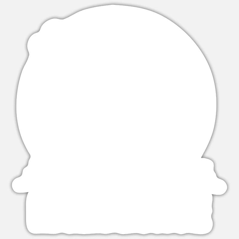 Highdechse - Eidechse mit einem Joint Sticker Größe S (10 x 10 cm)