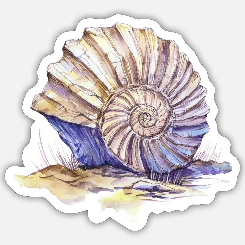 Fossile Sticker taille S (10 x 10 cm)