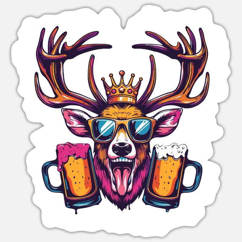 Sticker Größe S (10 x 10 cm) - 