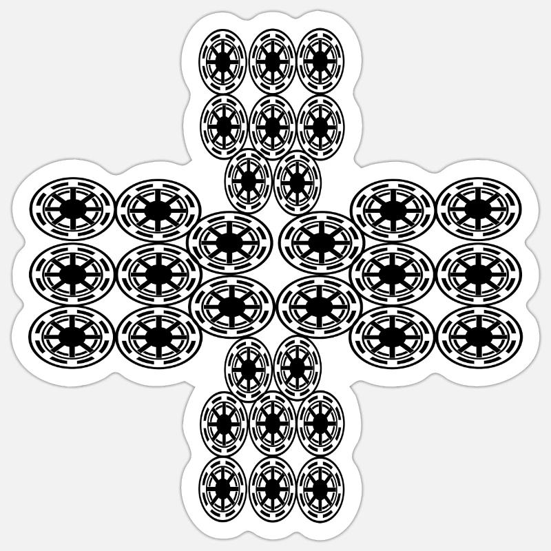 Glaube mir Sticker Größe S (10 x 10 cm)