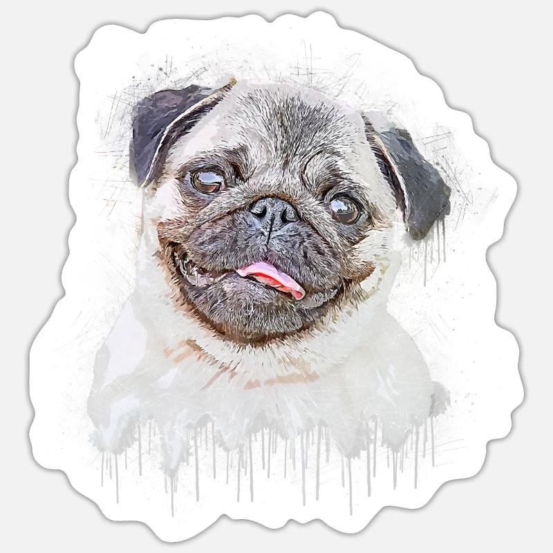 Sticker Größe S (10 x 10 cm) - 