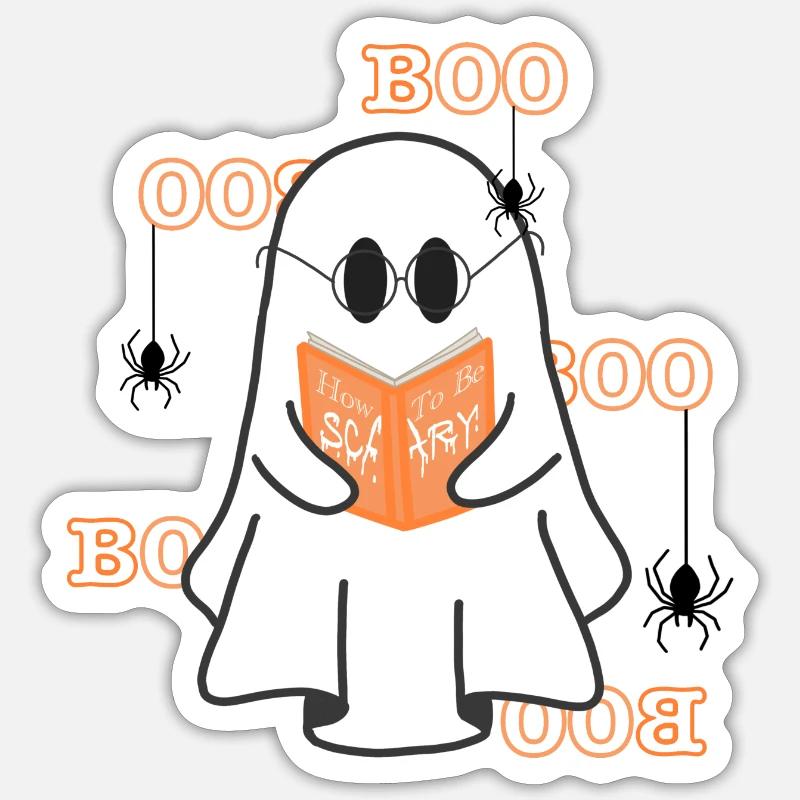 Lese Geist Sticker Größe S (10 x 10 cm)