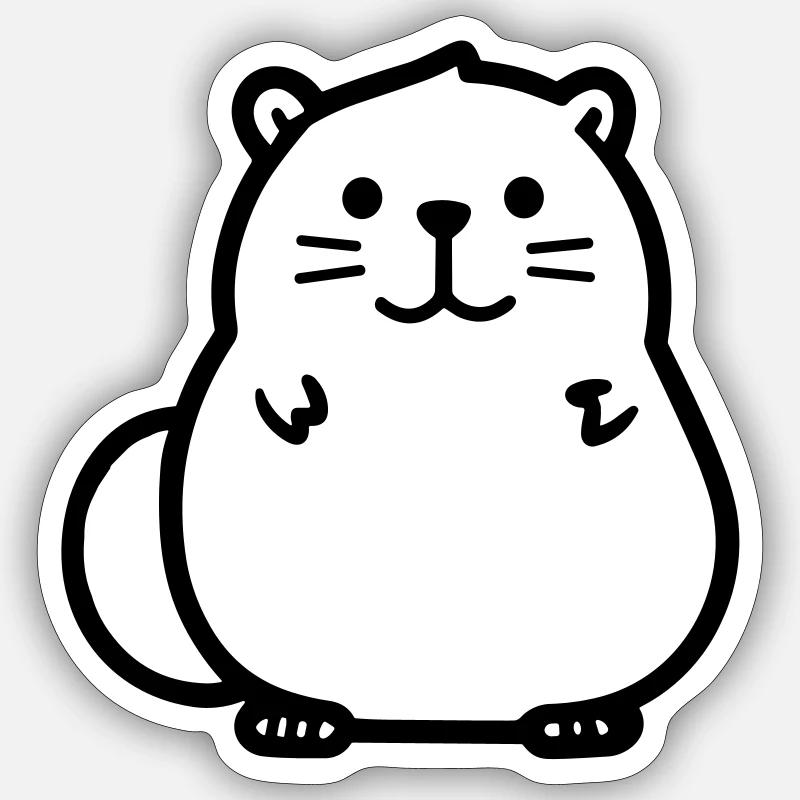 Sticker taille S (10 x 10 cm) - 