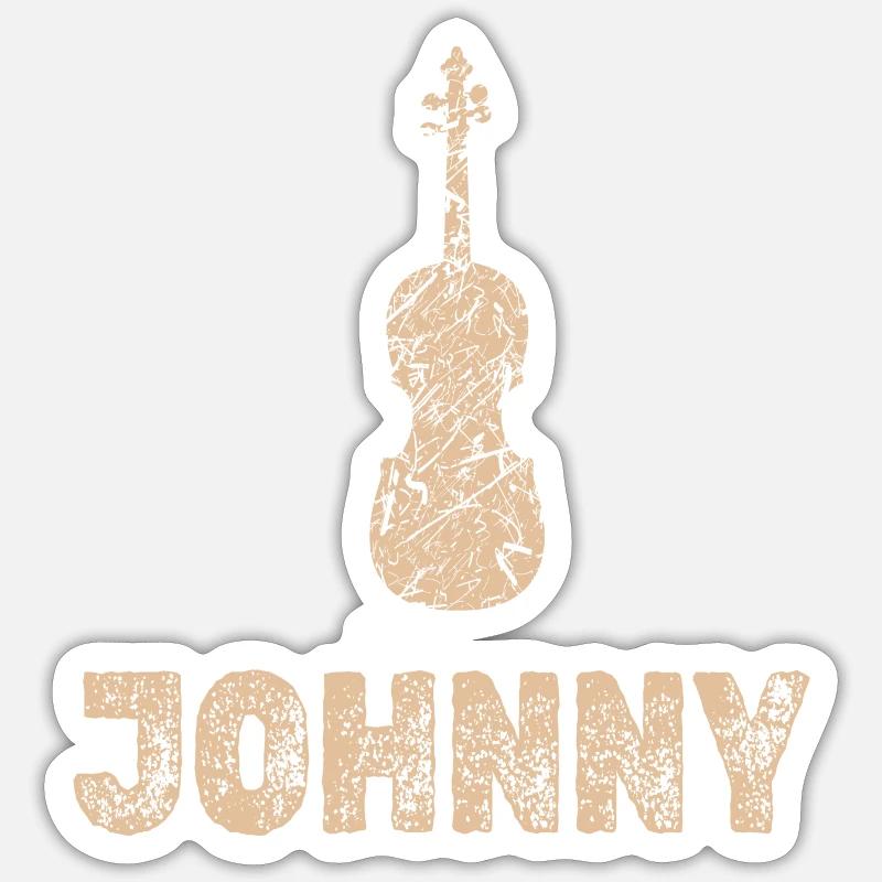 Gift for Johnny Sticker size S (10 x 10 cm)