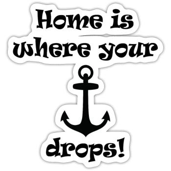Sailing Water Sports Wind - Sticker size S (10 x 10 cm) - white matte - Front