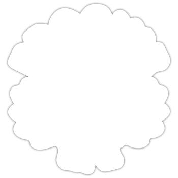 FROGIVE ME - Sticker taille S (10 x 10 cm) - blanc mat - Devant